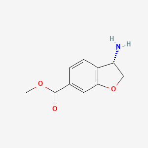 methyl (3S)-3-amino-2,3-dihydro-1-benzofuran-6-carboxylate