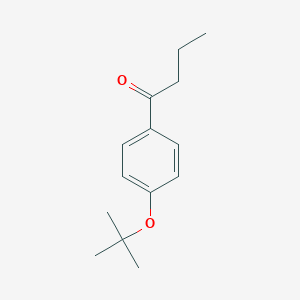 1-(4-Tert-butoxy-phenyl)-butan-1-one