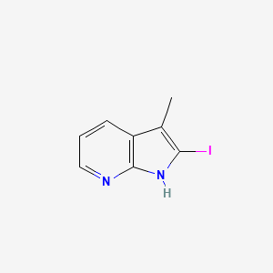 2-iodo-3-methyl-1H-pyrrolo[2,3-b]pyridine