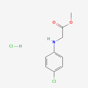 Methyl (4-chlorophenyl)glycinate hcl