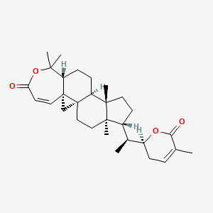 molecular formula C30H42O4 B15235181 Schisanlactone B 