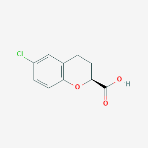 (S)-6-Chlorochroman-2-carboxylicacid