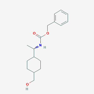 (S)-Benzyl (1-(4-(hydroxymethyl)cyclohexyl)ethyl)carbamate