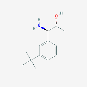 (1R,2R)-1-Amino-1-[3-(tert-butyl)phenyl]propan-2-OL