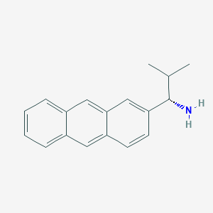 (1S)-1-(2-Anthryl)-2-methylpropylamine