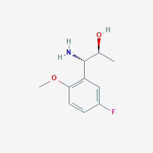 (1S,2S)-1-amino-1-(5-fluoro-2-methoxyphenyl)propan-2-ol