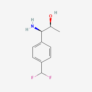 (1R,2S)-1-Amino-1-[4-(difluoromethyl)phenyl]propan-2-OL