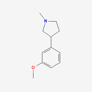 3-(3-Methoxyphenyl)-1-methylpyrrolidine