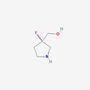 (S)-(3-Fluoropyrrolidin-3-YL)methanol