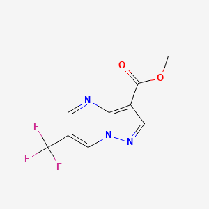 Methyl 6-(trifluoromethyl)pyrazolo[1,5-A]pyrimidine-3-carboxylate