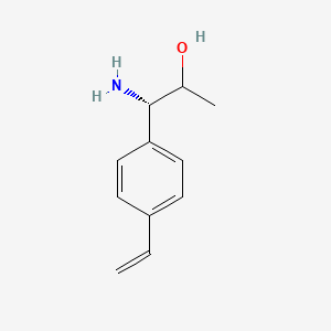 (1S)-1-Amino-1-(4-vinylphenyl)propan-2-OL