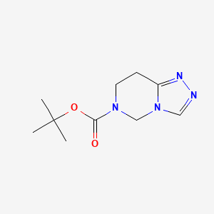 Tert-butyl7,8-dihydro-[1,2,4]triazolo[4,3-C]pyrimidine-6(5H)-carboxylate