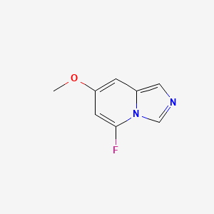 5-Fluoro-7-methoxyimidazo[1,5-a]pyridine