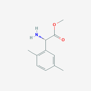 Methyl (S)-2-amino-2-(2,5-dimethylphenyl)acetate hcl