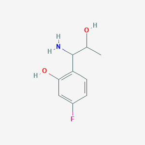 2-(1-Amino-2-hydroxypropyl)-5-fluorophenol