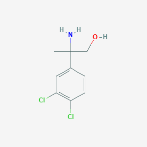 2-Amino-2-(3,4-dichlorophenyl)propan-1-ol