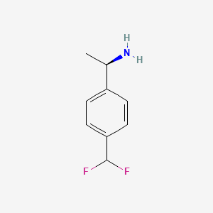 (1R)-1-[4-(Difluoromethyl)phenyl]ethylamine