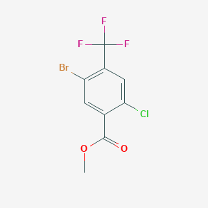 Methyl 5-bromo-2-chloro-4-(trifluoromethyl)benzoate