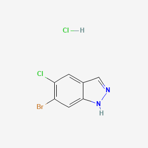 6-Bromo-5-chloro-1H-indazole hcl