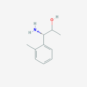 (1S)-1-Amino-1-(O-tolyl)propan-2-OL