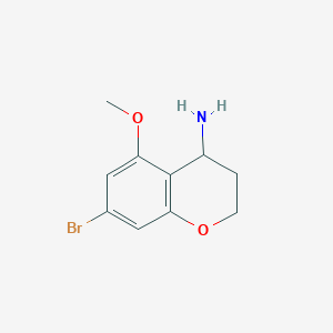 7-Bromo-5-methoxychroman-4-amine