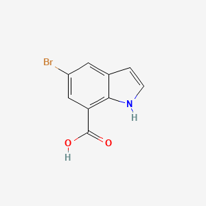 5-Bromo-1H-indole-7-carboxylic acid