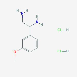 1-(3-Methoxyphenyl)ethane-1,2-diamine 2hcl