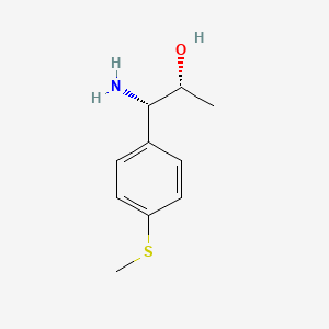 (1S,2R)-1-Amino-1-(4-methylthiophenyl)propan-2-OL