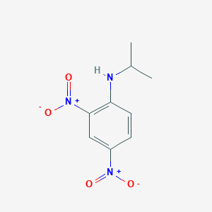 molecular formula C9H11N3O4 B15235859 N-Isopropyl-2,4-dinitroaniline CAS No. 13059-85-3