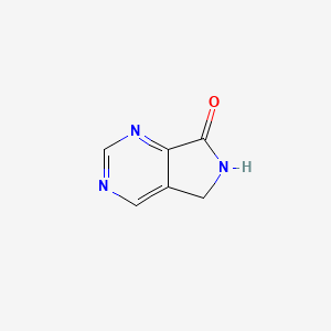 5,6-Dihydro-7h-pyrrolo[3,4-d]pyrimidin-7-one