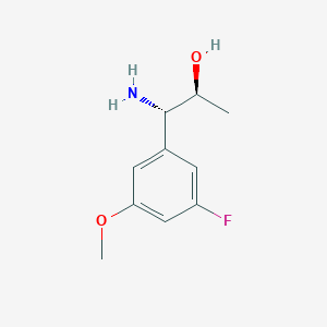 (1S,2S)-1-amino-1-(3-fluoro-5-methoxyphenyl)propan-2-ol