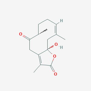 molecular formula C15H20O4 B15235937 Curdionolide A 