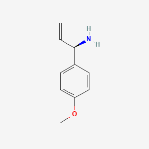 (1R)-1-(4-Methoxyphenyl)prop-2-enylamine