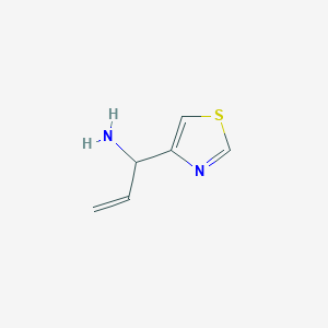 1-(1,3-Thiazol-4-yl)prop-2-en-1-amine