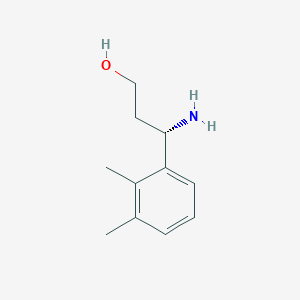 (3S)-3-amino-3-(2,3-dimethylphenyl)propan-1-ol