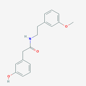 2-(3-Hydroxyphenyl)-N-(3-methoxyphenethyl)acetamide