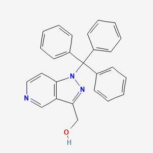 (1-Trityl-1H-pyrazolo[4,3-C]pyridin-3-YL)methanol