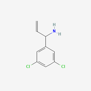 1-(3,5-Dichlorophenyl)prop-2-EN-1-amine