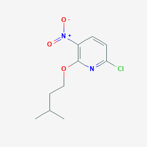 6-Chloro-2-(isopentyloxy)-3-nitropyridine