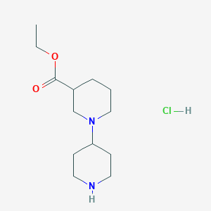 Ethyl1,4'-bipiperidine-3-carboxylate hcl