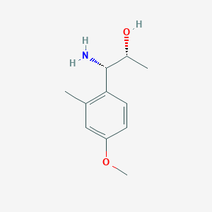 (1S,2R)-1-Amino-1-(4-methoxy-2-methylphenyl)propan-2-OL