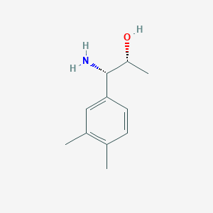 (1S,2R)-1-Amino-1-(3,4-dimethylphenyl)propan-2-OL