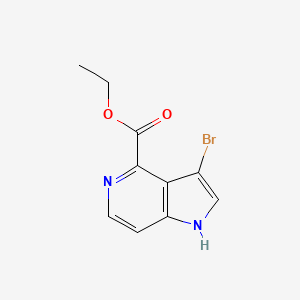 ethyl 3-bromo-1H-pyrrolo[3,2-c]pyridine-4-carboxylate