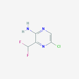 5-Chloro-3-(difluoromethyl)pyrazin-2-amine