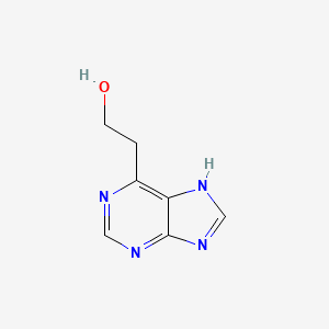 molecular formula C7H8N4O B1523635 2-(9H-Purin-6-YL)-ethanol CAS No. 948037-49-8