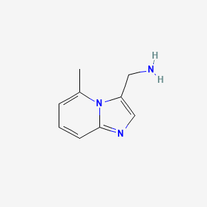 (5-Methylimidazo[1,2-a]pyridin-3-yl)methanamine