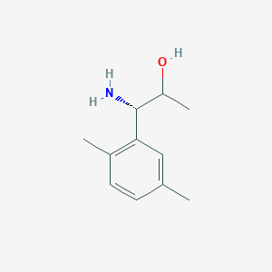 (1S)-1-Amino-1-(2,5-dimethylphenyl)propan-2-OL