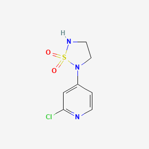 2-(2-Chloropyridin-4-YL)-1,2,5-thiadiazolidine 1,1-dioxide