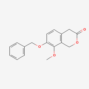 7-(Benzyloxy)-8-methoxyisochroman-3-one