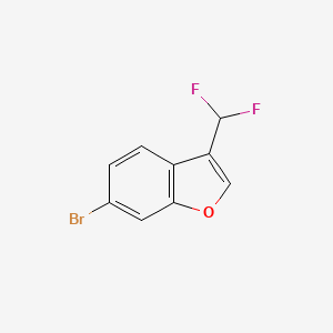 6-Bromo-3-(difluoromethyl)benzofuran